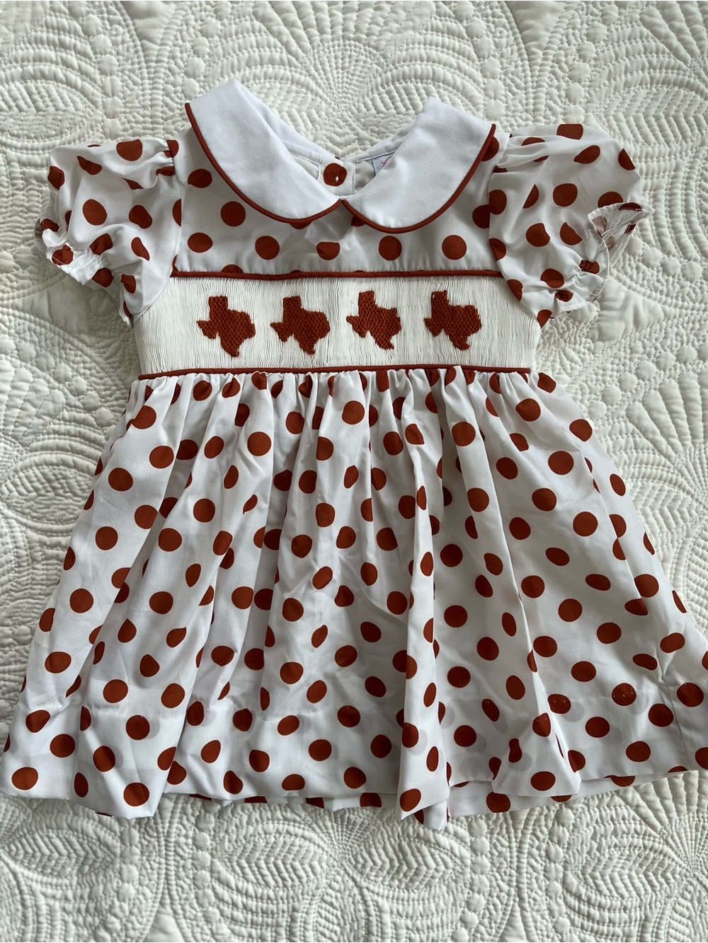 Texas Longhorns Smocked Dress